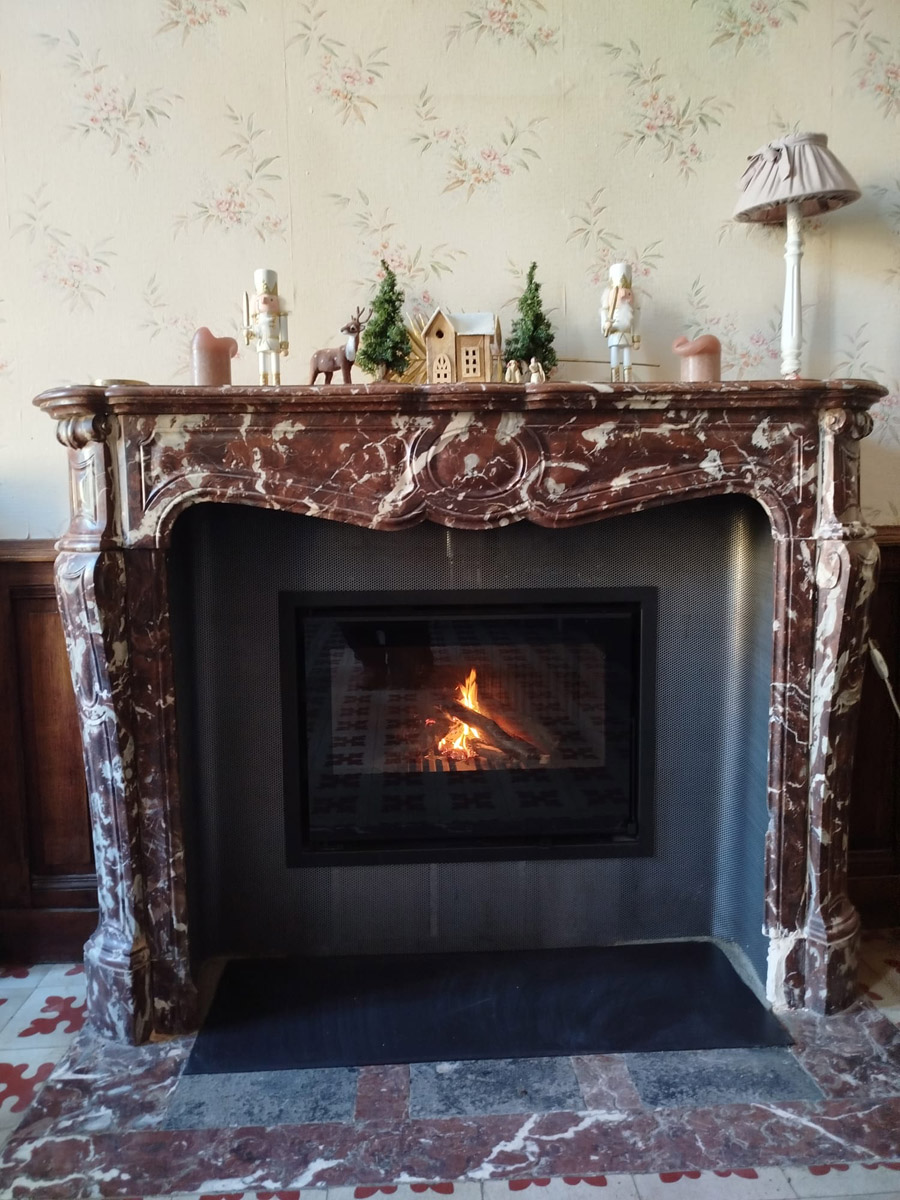 pose insert bois becafire perigueux renovation maison joanny ramonage installation 2