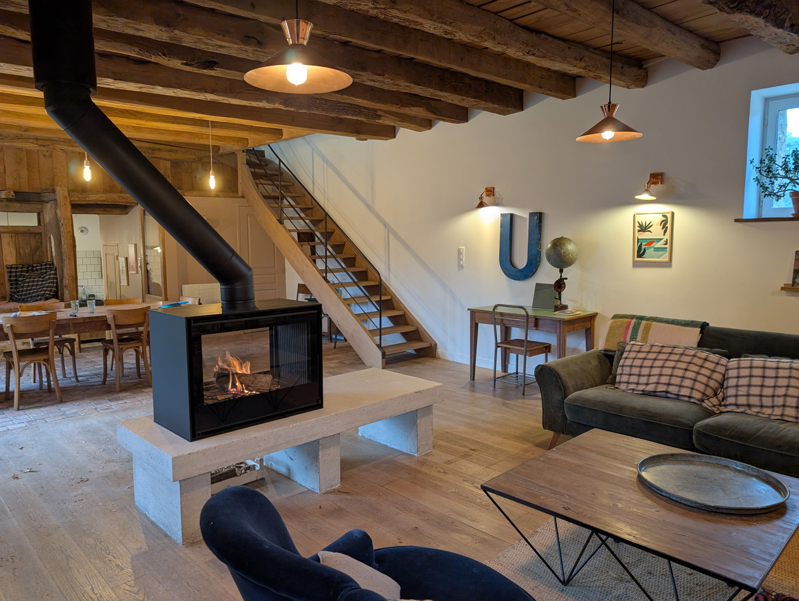 pose poele bois becafire projet belves 5 joanny ramonage installation 2