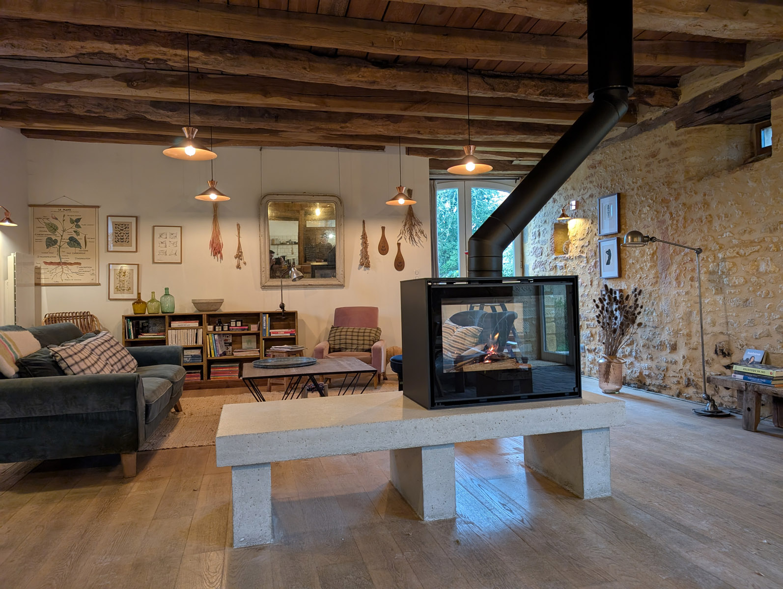 pose poele bois becafire projet belves 5 joanny ramonage installation 6